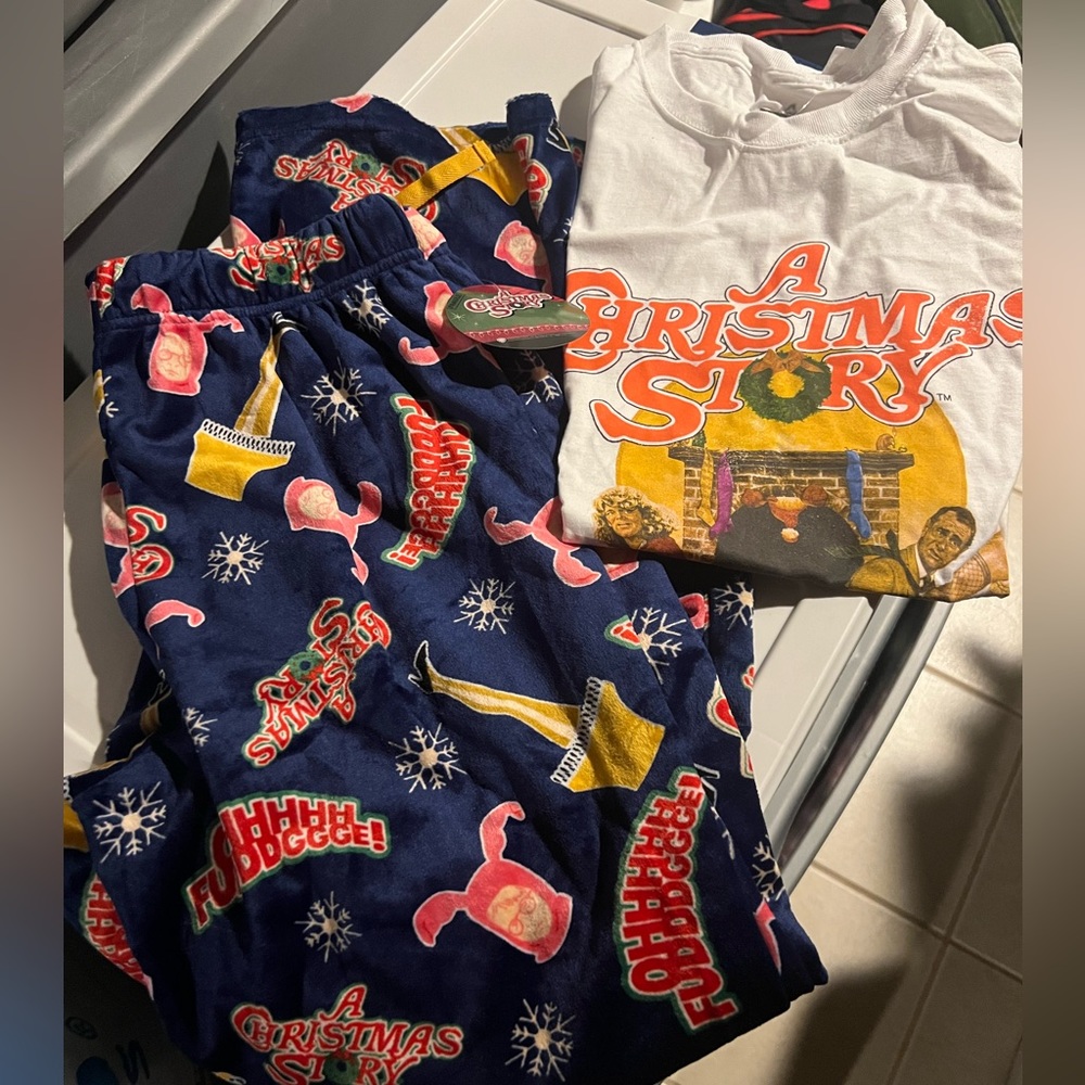 A Christmas story pajama set